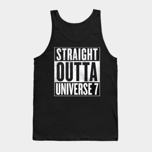 Dragon Ball Super - Straight Outta Universe 7 Tank Top